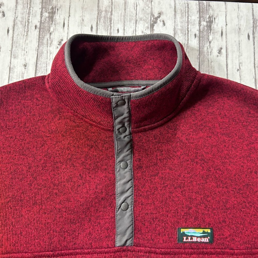L.L.Bean Sweater Fleece Pullover - Picture 5 of 10